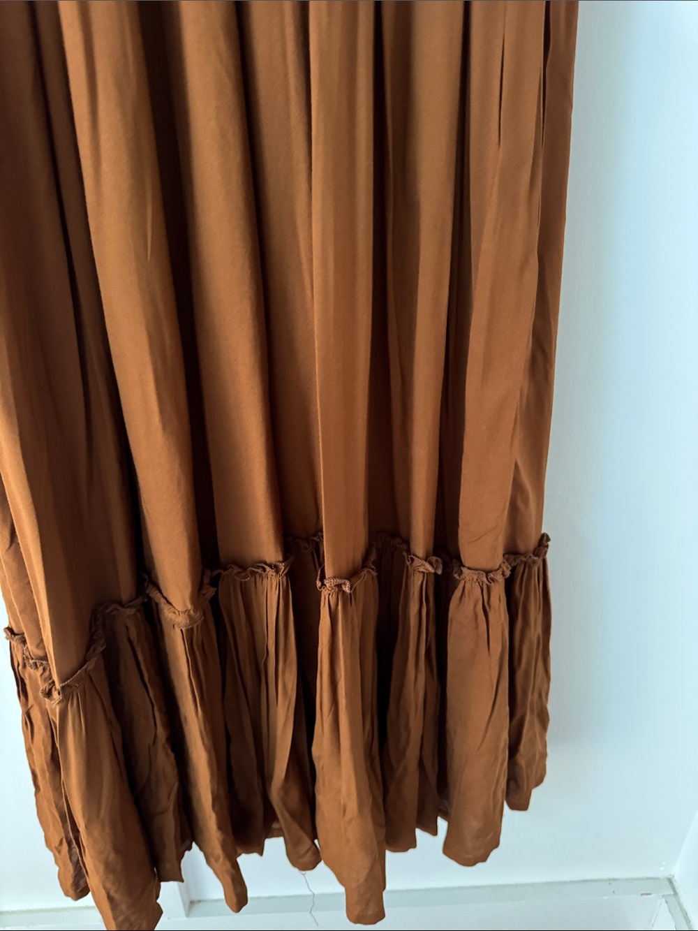 Anthropologie Let Me Be Embroidered Open-Back Maxi Dress Size S - Picture 7 of 13